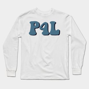 Navy Pogue 4 Life / P4L Long Sleeve T-Shirt